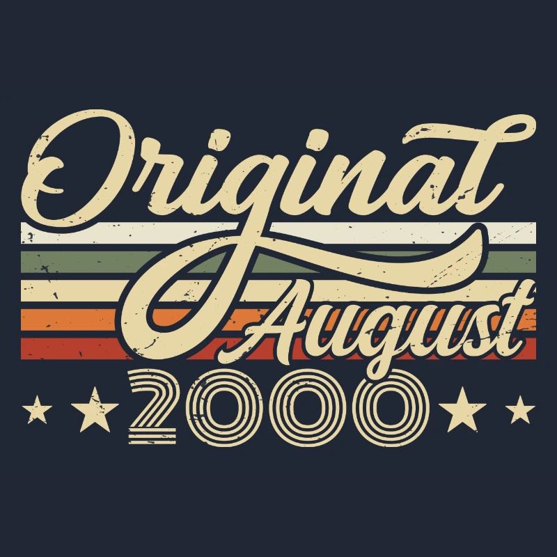 August 2000 Birthday August 2000 - Original 2000