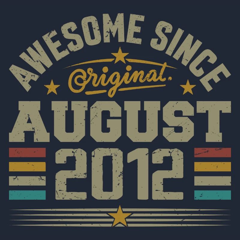 Août 2012 Anniversaire Août 2012 August 2012 Rétro