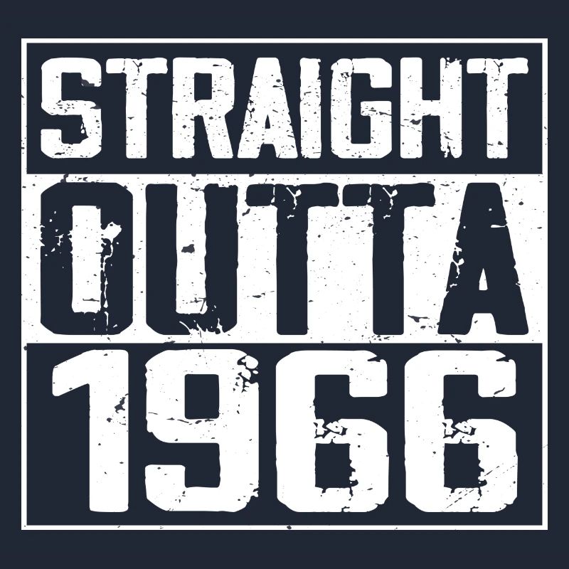 Straight Outta 1966 Retro 1966 Anniversary Gift