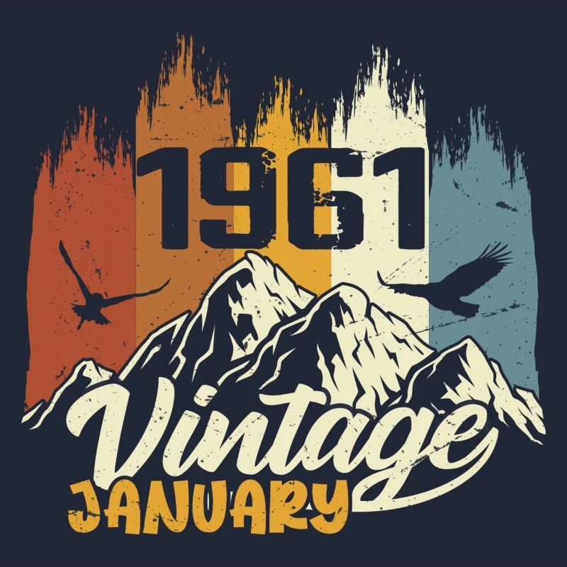 Anniversaire Janvier 1961 - Cadeau Janvier 1961