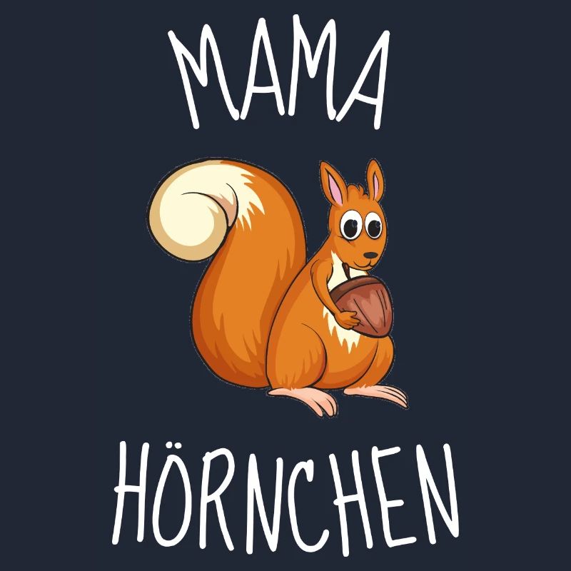 Wald Tier Mama Nuss Muttertag Eichhörnchen