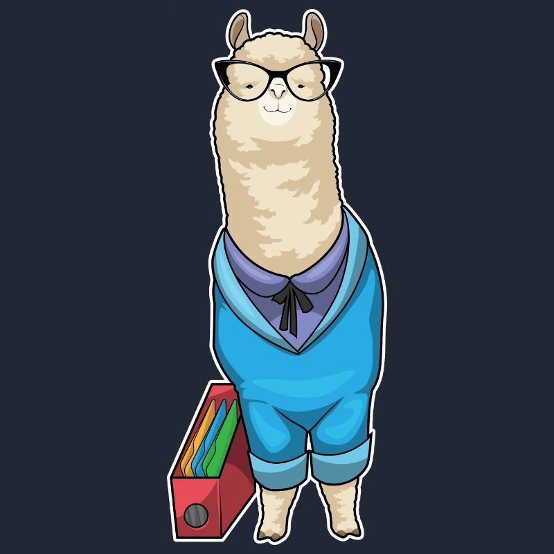Alpaca Secretary Folder Office