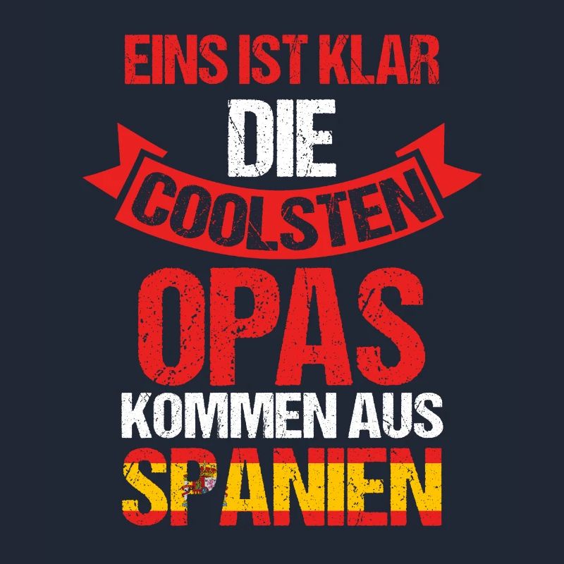 Spanier Opa Großvater Spanien