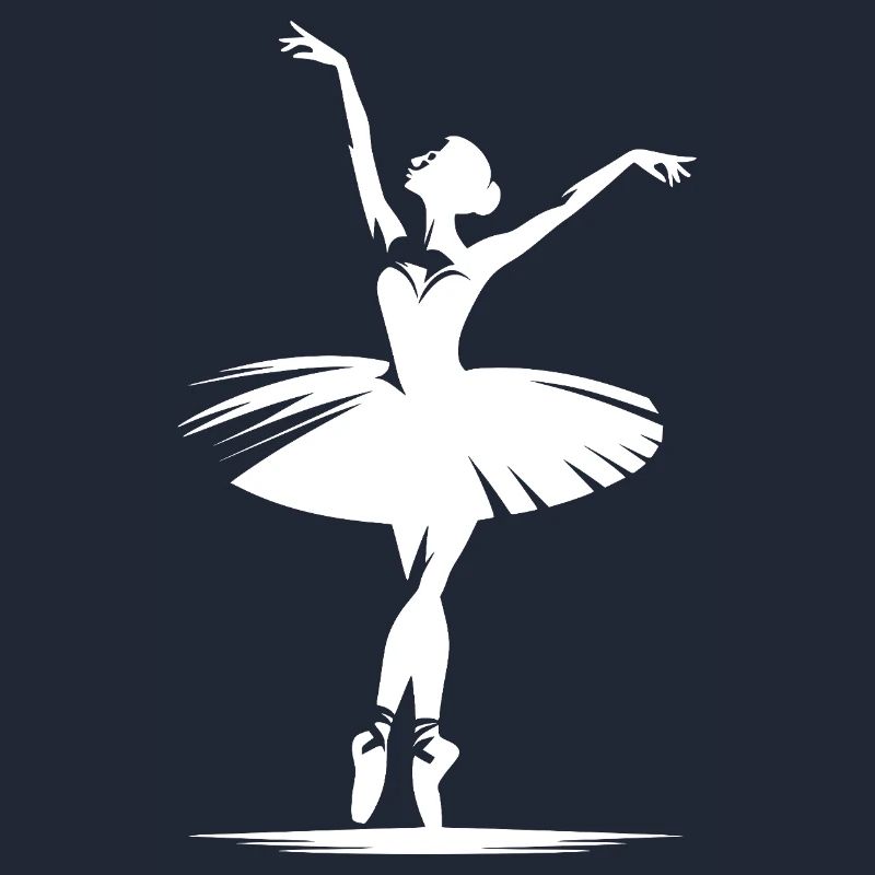 Dancer with elegance and classical dance pose