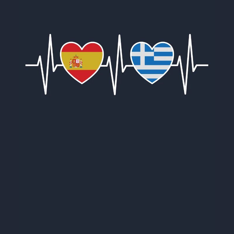 Espagne et Grèce Drapeau grec Drapeaux