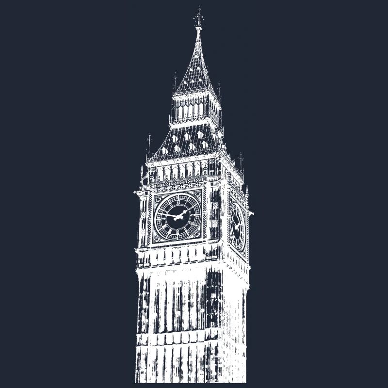 BIG BEN MONUMENTS ANGLETERRE LONDRES STENCIL