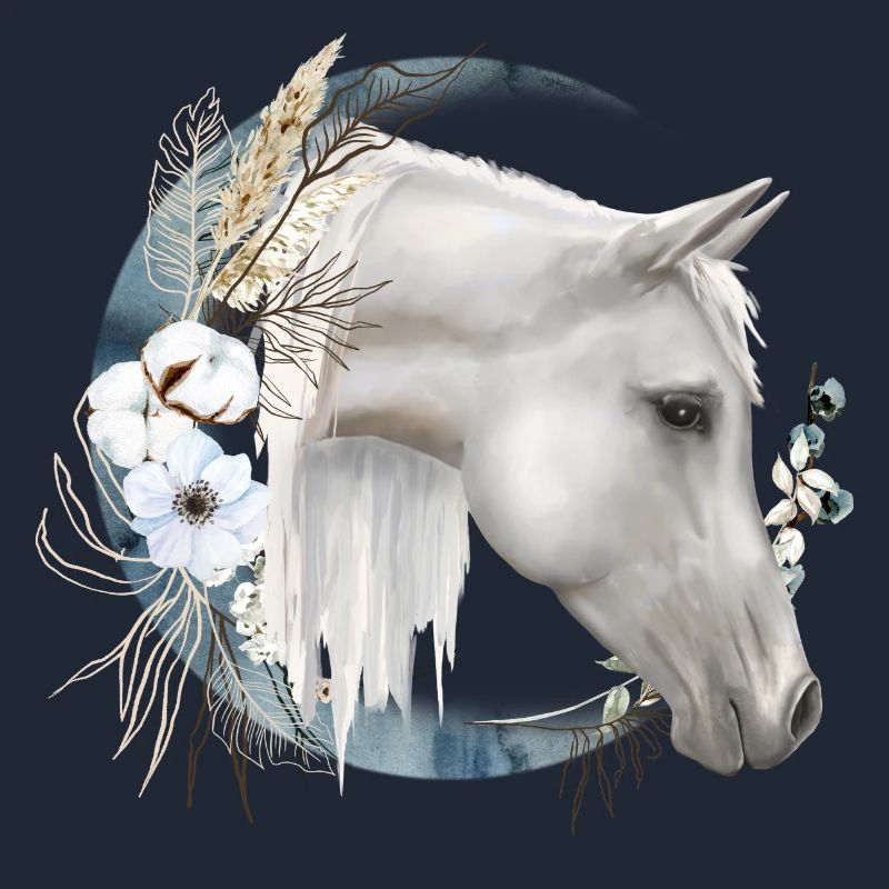 Motif cheval Boho