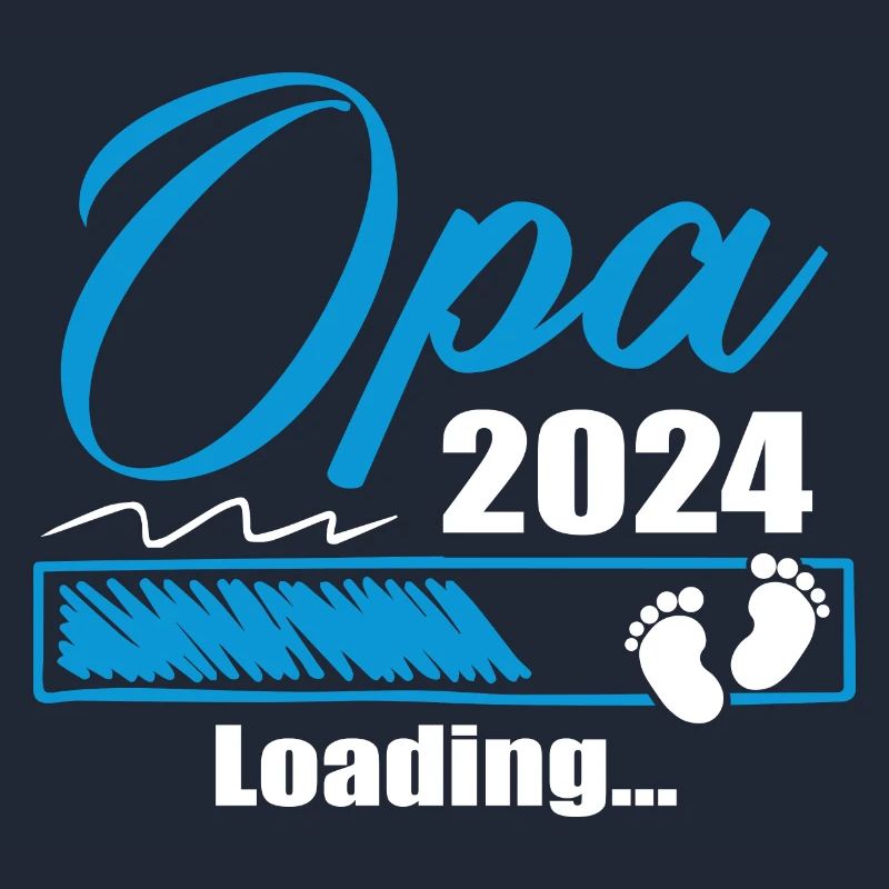 Werdender Opa 2024 Opa loading Geschenk Männer