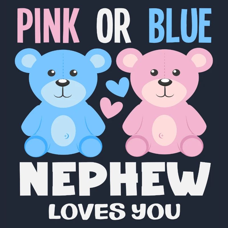 Pink Oder Blau Neffe Liebt Dich