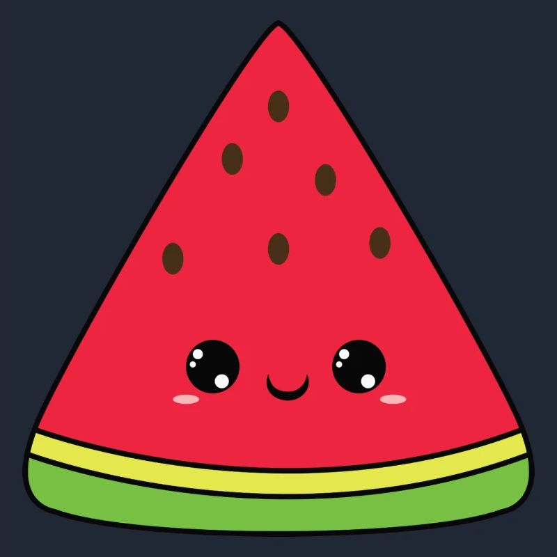 douce pastèque, fruit de sperme, fruit mignon