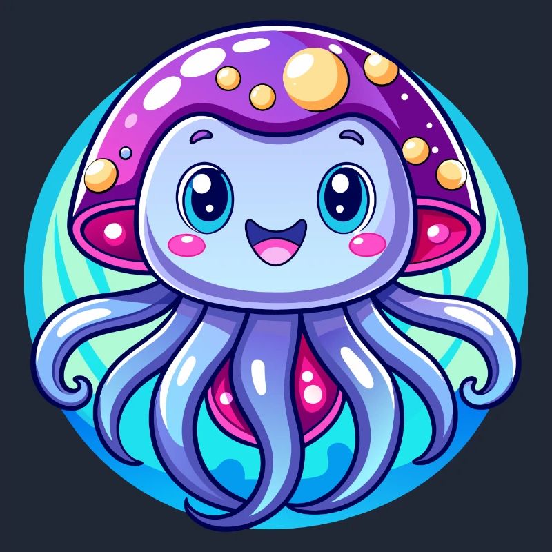Méduse mignonne