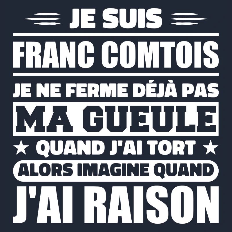 Franc comtois Ich halte meinen Mund nicht zu frank comté