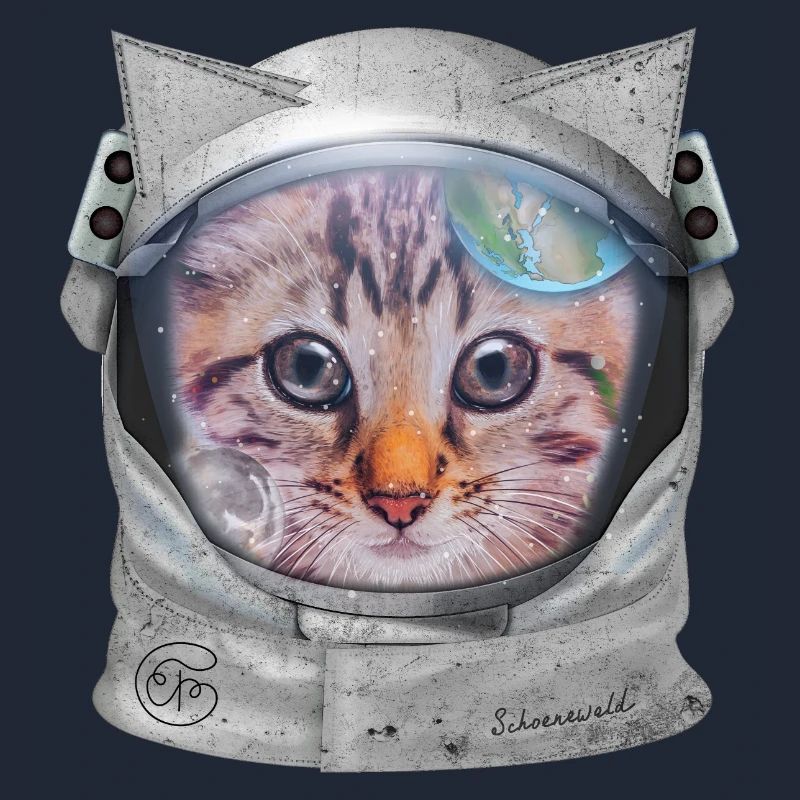 Chat dans l’espace