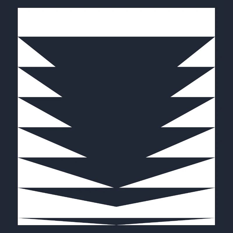 black triangles pattern