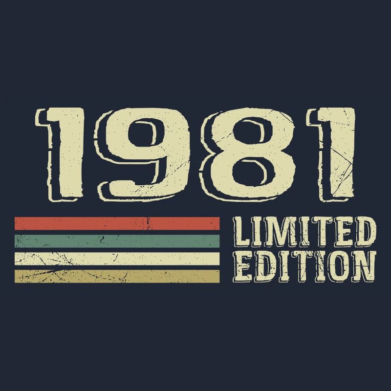 Nées en 1981 anniversaire 1981 Vintage 1981