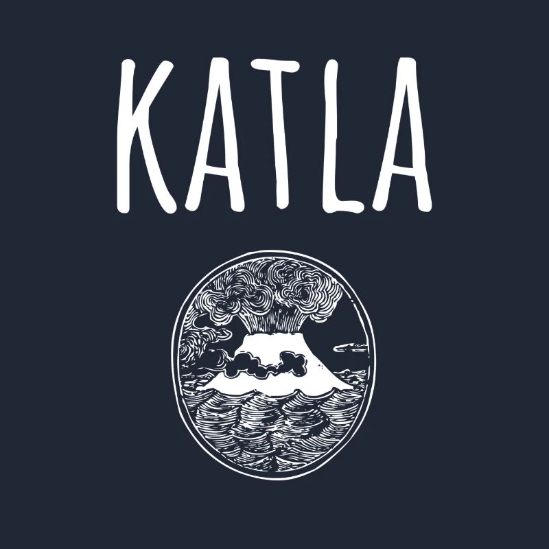Katla Souvenir Vulkan