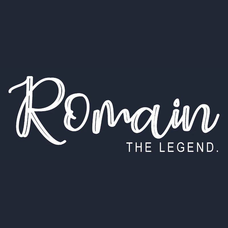 Romain the legend Cadeau T shirt romain