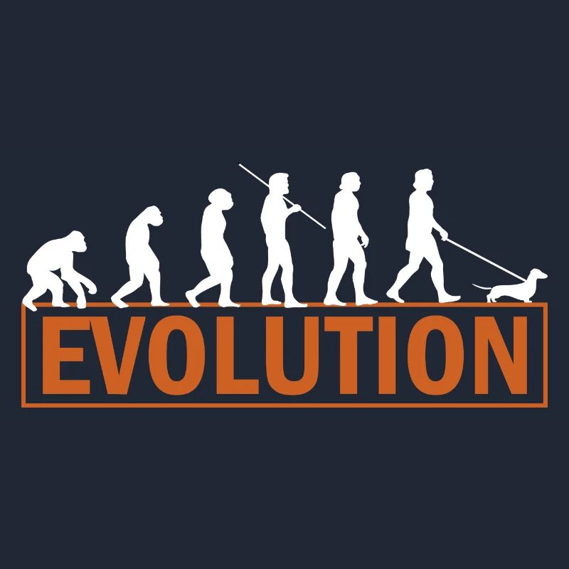 Idée cadeau Teckel Evolution Teckel Teckel