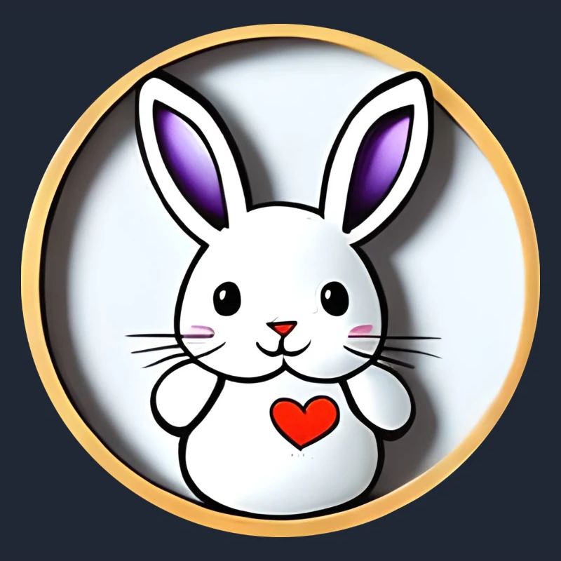 Lapin mignon lapin de Pâques