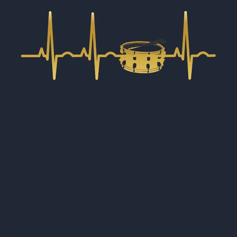 evolution ekg heartbeat drums drum drum
