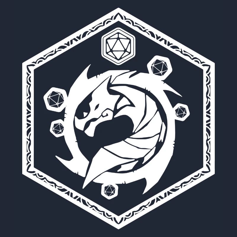Polyertral dragon head dices
