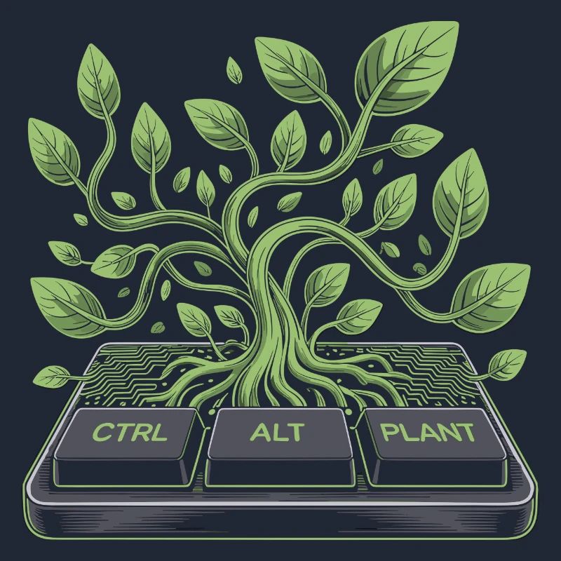 ctrl alt plant Garten Design