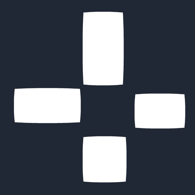 Square Pattern Four Shapes Shape