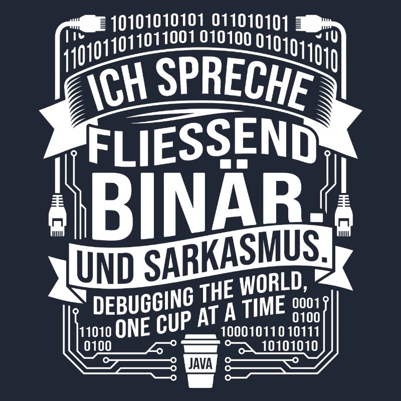 Coding Binary Coffee Sarcasm
