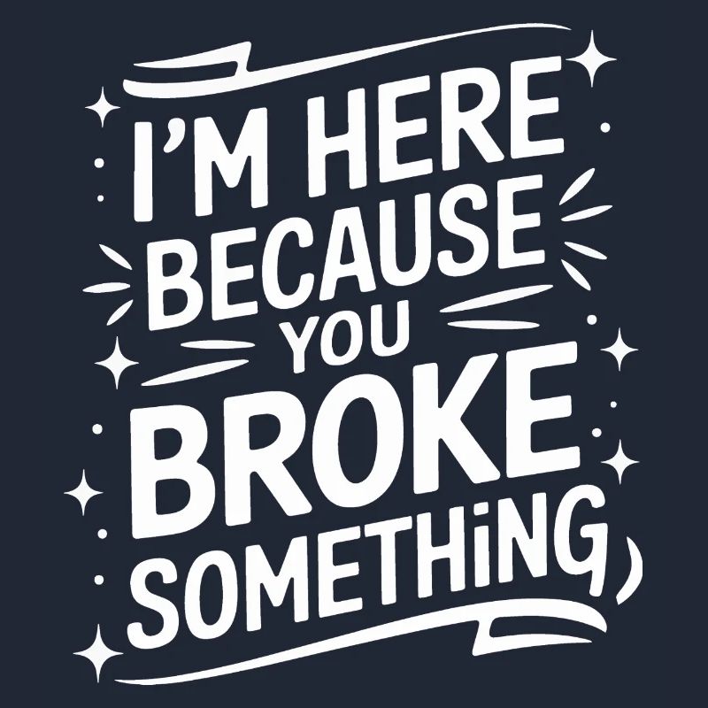 Technischer Support Computerfreak Nerd