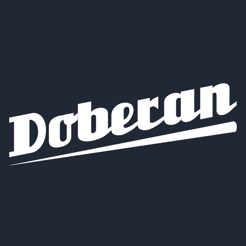 Doberan - Textdesign mit Stadtnamen