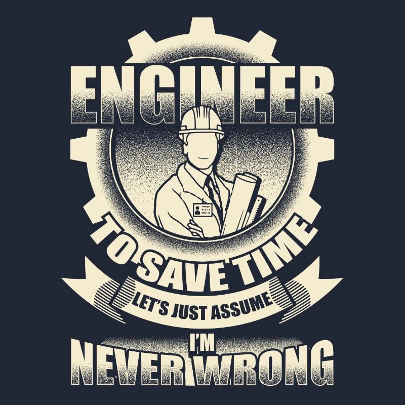 Engineer technician civil engineer computer gift