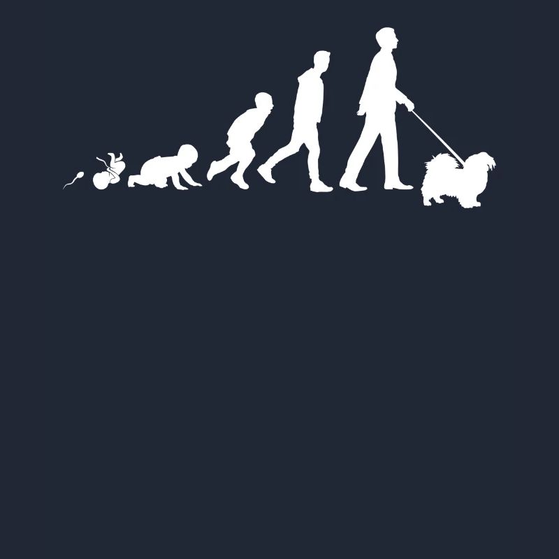 Tibetan Spaniel Geschenke Grow Evolution Mann
