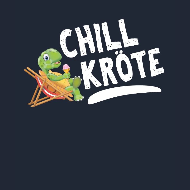 Chill Toad Funny summer holiday turtle