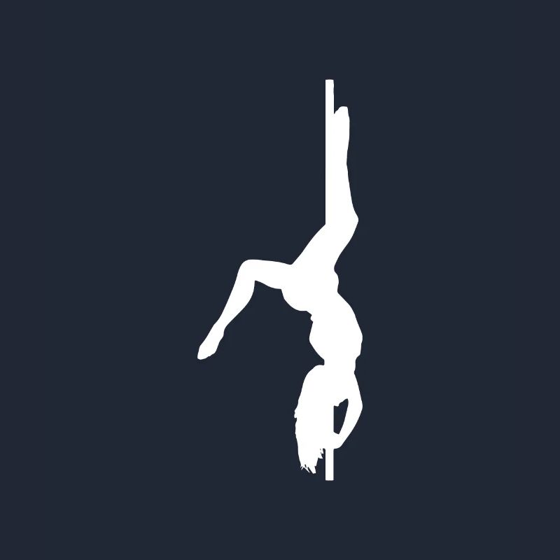 Pole dance dance danseuse danseuse silhouette