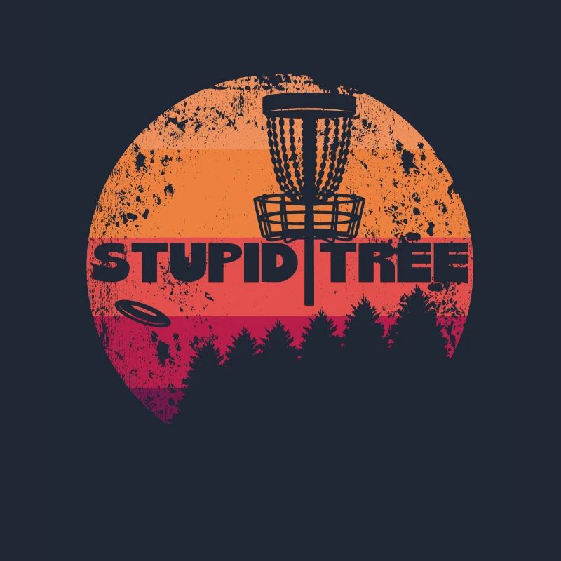 Stupid Tree Funny Golfer Gift Tree