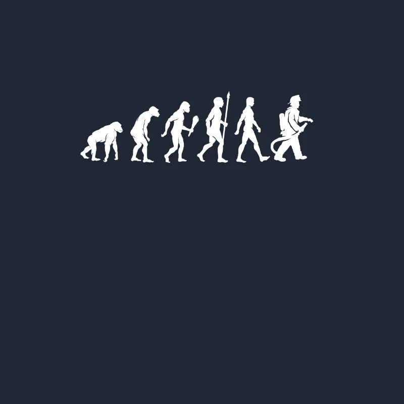 Funny Fireman Evolution Firefighter Gift Idea