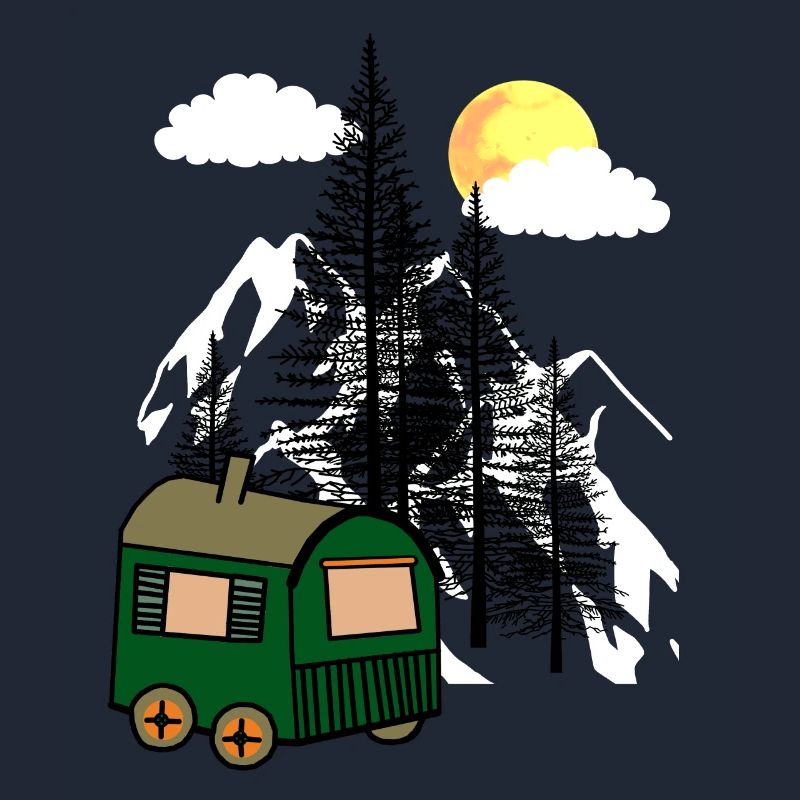 Construction trailer nature lovers eco nature exit flora