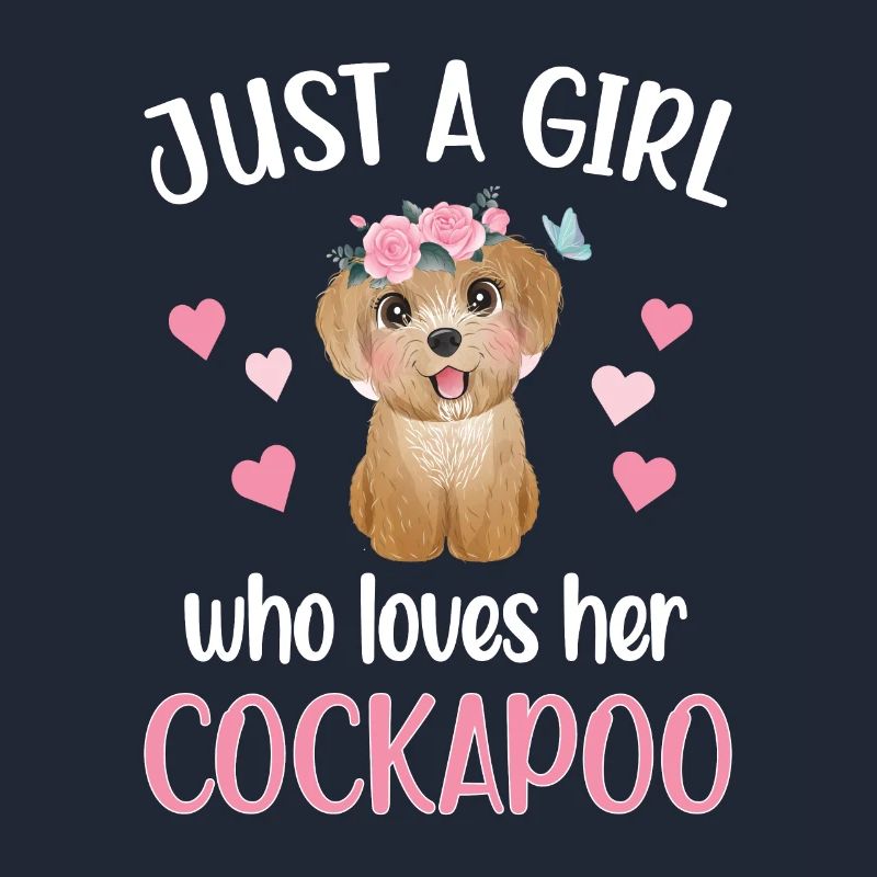 Cockapoo Mädchen Cockapoo Mama Hundeliebhaberin