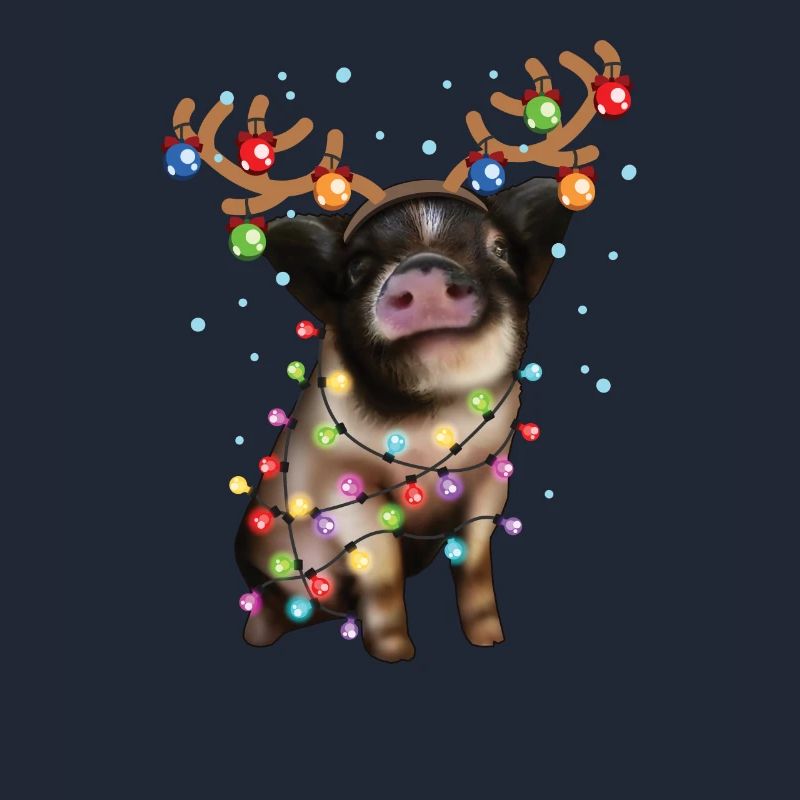 Cochon de Noël - Cochon de Noël mignon