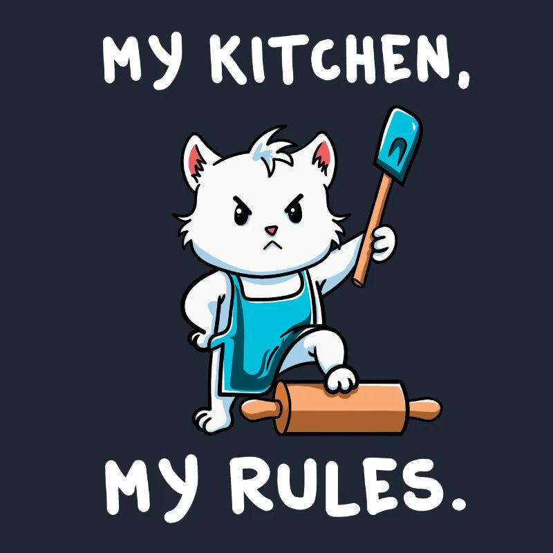 Cat My Kitchen My Rules Bake Gift