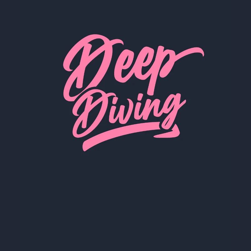 Deep Diving Diver Deep Diver Scuba