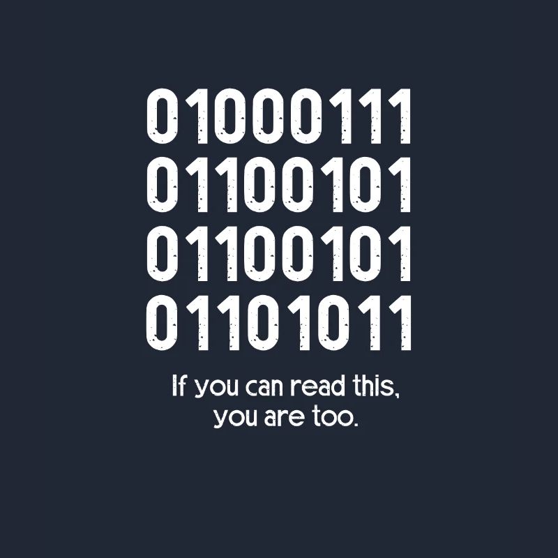 Binär Code Programmierer Coder Geschenk