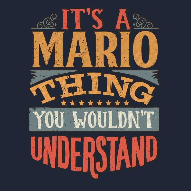 C’est une chose Mario que vous ne comprendriez pas - Mario