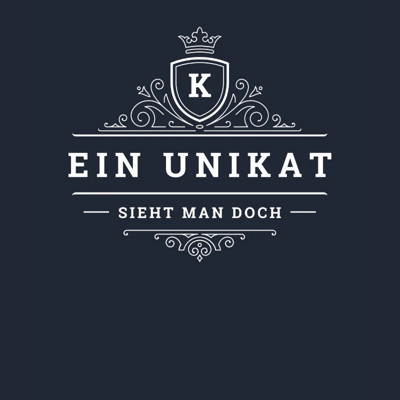 Ein Unikat Ein Einzelstück Anfangsbuchstabe K Name