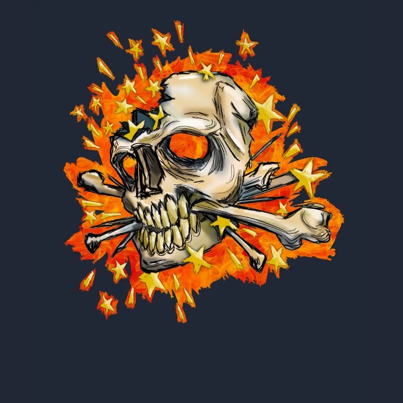 exploding skull