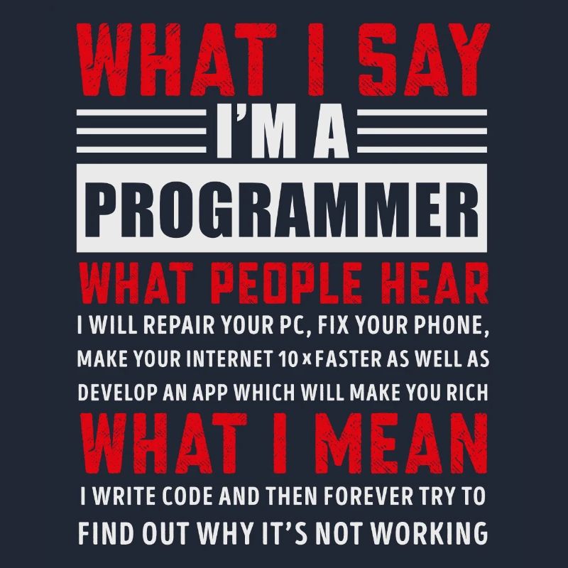 Drôle de programmation Coding Programmer Cadeau