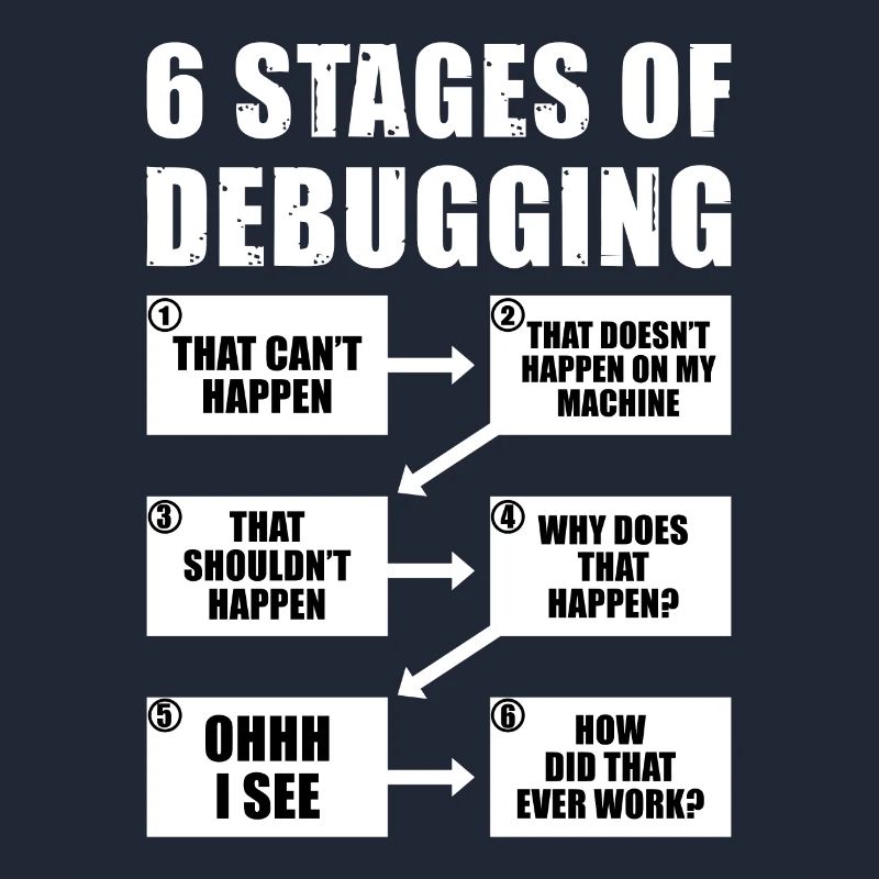 6 Stufen des Debug-Programmierer-Geschenks