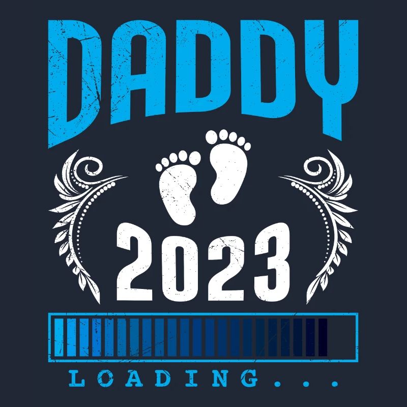Daddy 2023 loading Werdender Papa Ladebalken