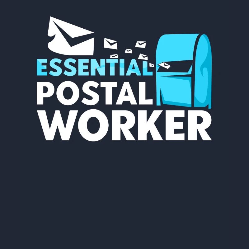 System-relevant postman Postman Delivery man