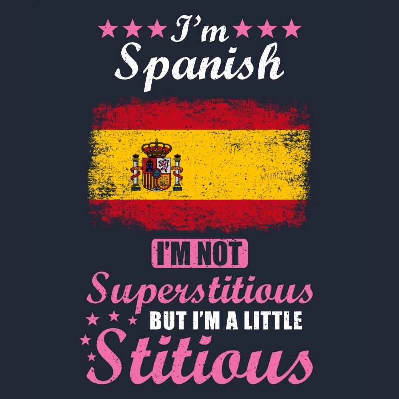 Spanierin Geschenk lustiger Spruch Spanien